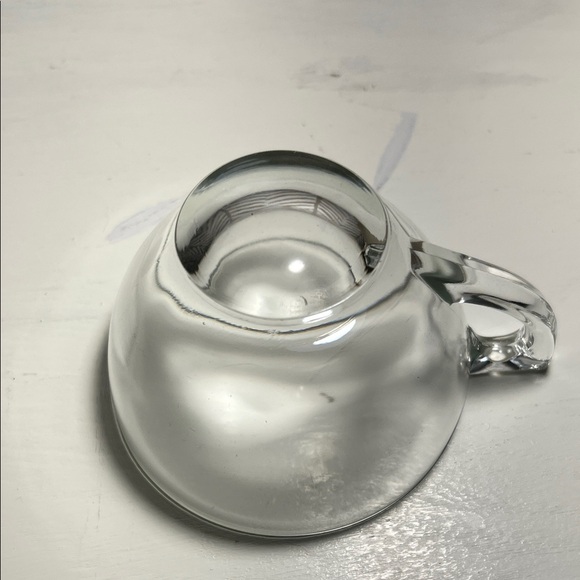 Vintage Clear Glass Teacup - Picture 4 of 4